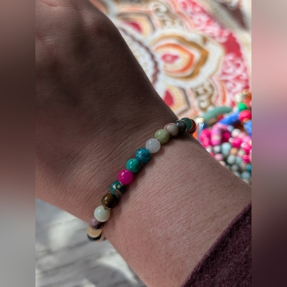 🄷🄰🄽🄳🄼🄰🄳🄴 🄽🄰🅃🅄🅁🄰🄻 🅂🅃🄾🄽🄴 🅂🅃🅁🄴🅃🄲🄷 🄱🅁🄰🄲🄴🄻🄴🅃 - Picture 2 of 4